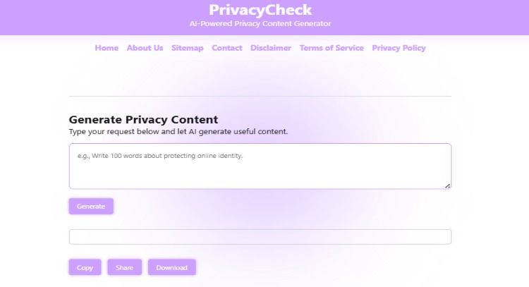 privacy checker