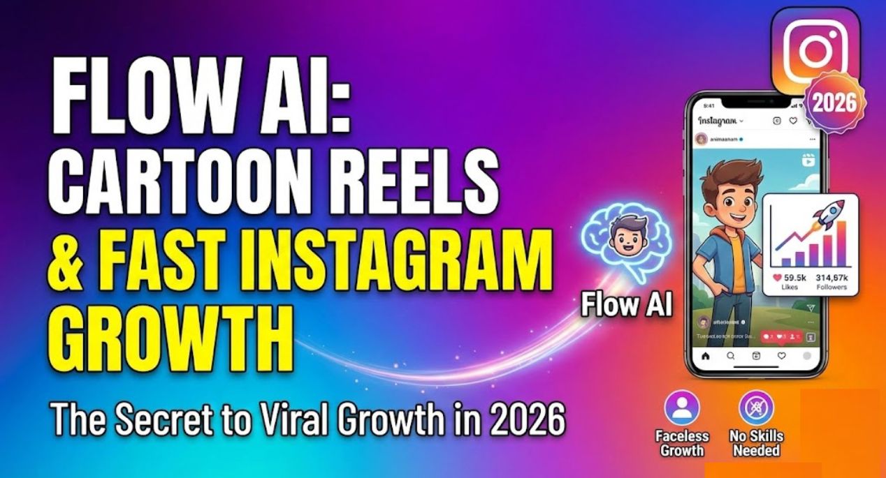 Flow AI Cartoon Reels